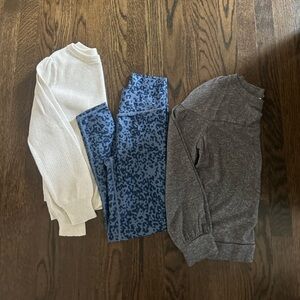 GAP Tops and Legging